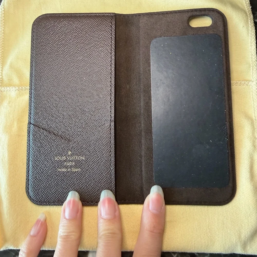 Louis Vuitton Dark Brown Monogram Phone Case